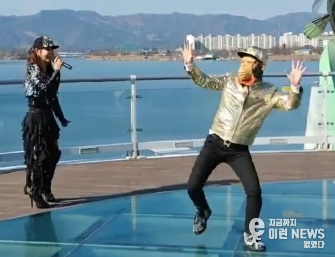 홍보대사위촉식 후 축하공연모습