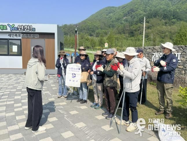 연천군, 한탄강 주상절리길 리본 달기 행사 성료