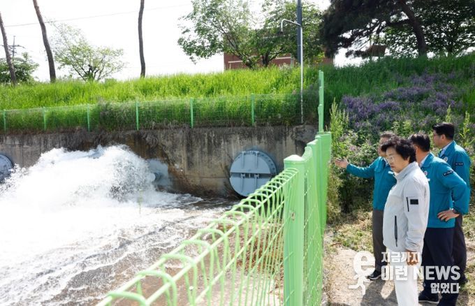 이천시, 방재시설 및 저지대 주택가 점검…여름철 자연 재난 대비