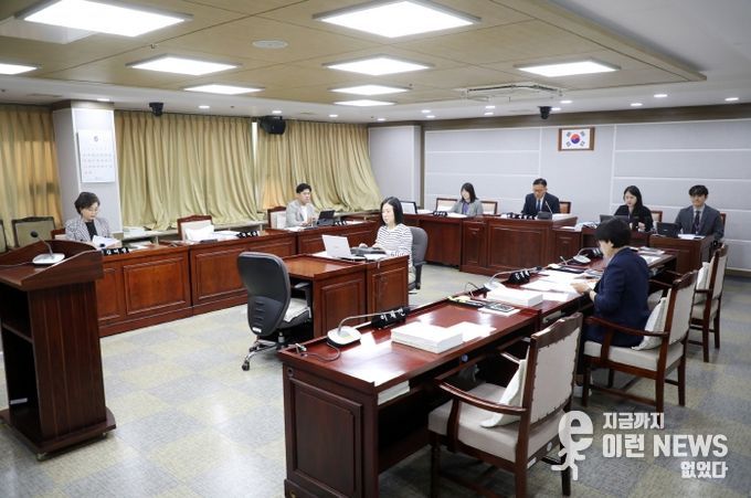 환경안전위원회 조례안 등 심사 (전경)