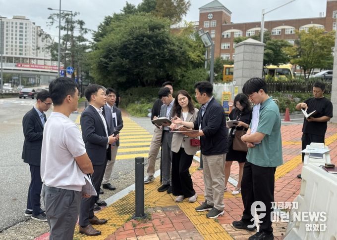 이호동 경기도의원, 소화초 통학로 문제 해결 위해 관계기관과 대책 논의