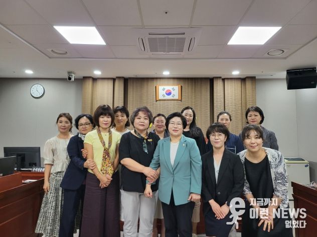 김옥순 의원, 0세아 전용 어린이집 보육환경 개선 정담회 개최