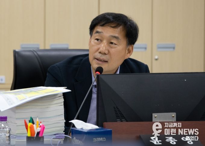 경기도의회 농정해양위원회 부위원장 윤종영 의원(국민의힘, 연천)