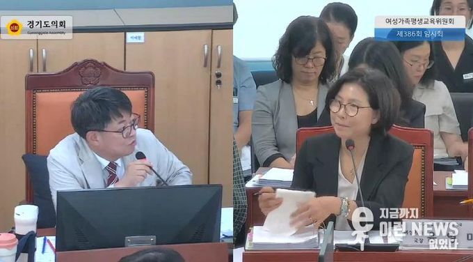 경기도의회 김재훈 의원, 여성폭력방지시설 종사자 명절수당 지급해야