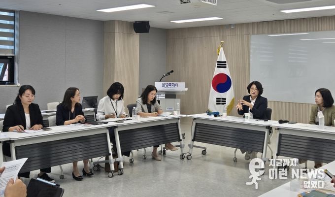 신미숙 의원, 3~5세 다문화 아이들 대상 놀이형 한글 교육 필요 …세번째 실무회의 가져