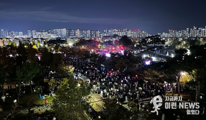 김포시는 지난 18일 한강중앙공원과 라베니체 일원에서 ‘2025 김포 라베니체 축제’를 개최했다.