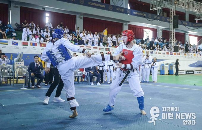 지난 2024년 9월, 국기원에서 개최된 ‘2024 외국인 태권도 경연축제’ 모습