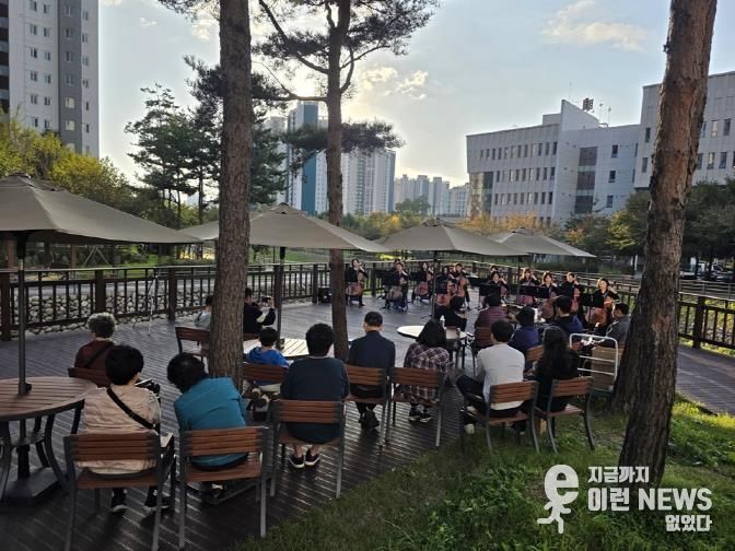 의정부시 송산3동, '두물머리 버스킹'으로 주민과 함께하는 문화공연 개최