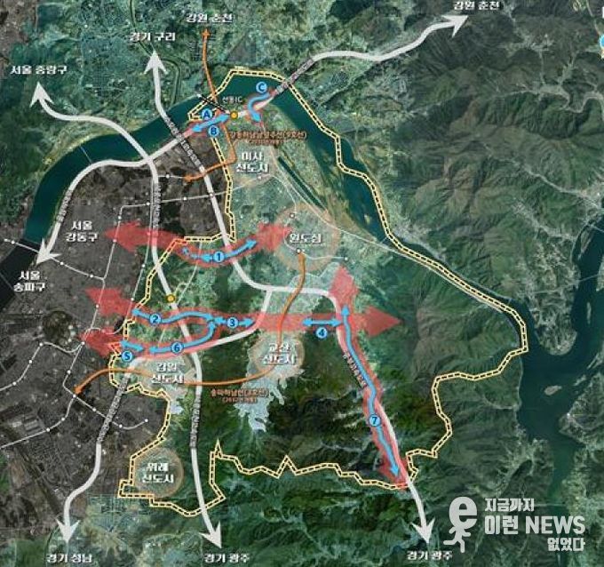 하남시, 7개 광역도로망 확충 본격화… ‘서울 30분 도시’ 완성 박차
