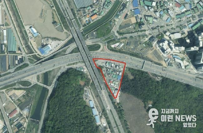 상록구 '건건3지구' 위치도