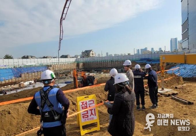 평택시, 노동안전지킴이 합동점검 실시