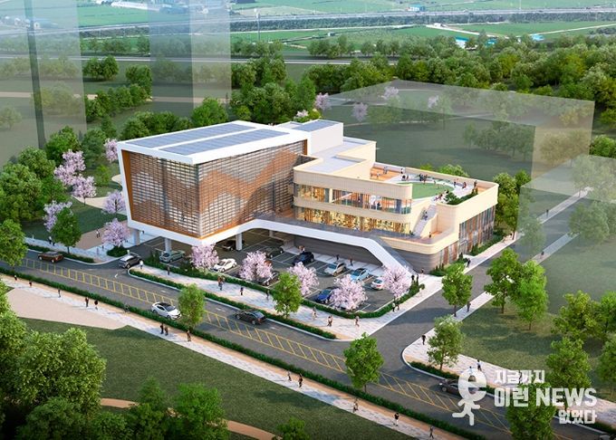 과천시 지식정보타운 문화체육시설 조감도
