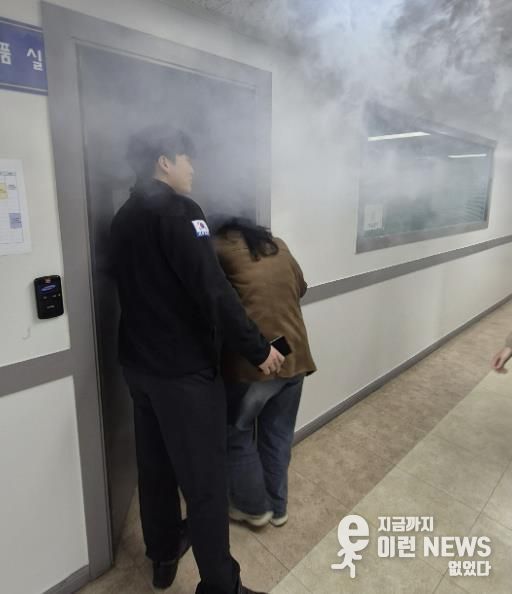 수원시 팔달구 우만2동, 공공기관 합동 소방훈련 실시