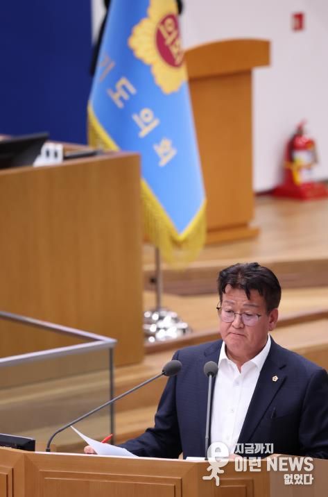경기도의회 안명규 의원, 대집행부 질문에서 경과원 파주 이전, 고교학점제 등 핵심 현안 전방위 질의