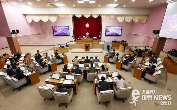 안양시의회, 제307회 정례회 개회