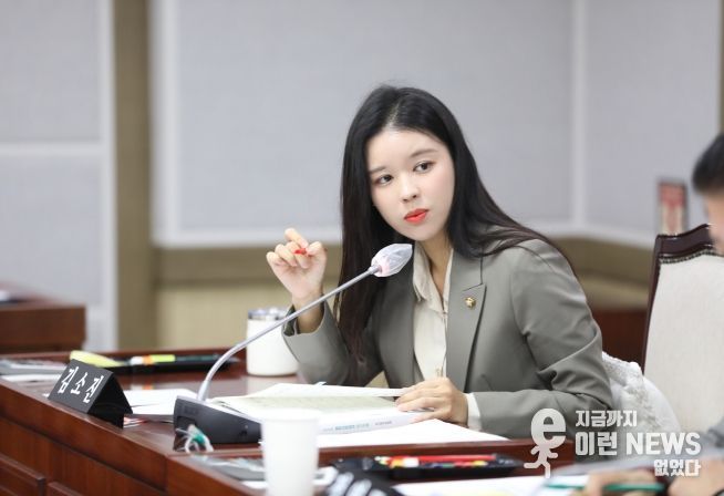 김소진 의원(국민의힘, 율천·서둔·구운·입북동)