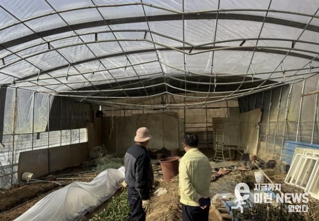 시흥시 매화동, 겨울철 주거용 비닐하우스 안전 점검 추진