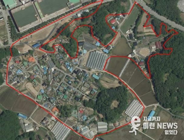 구암지구 위치도