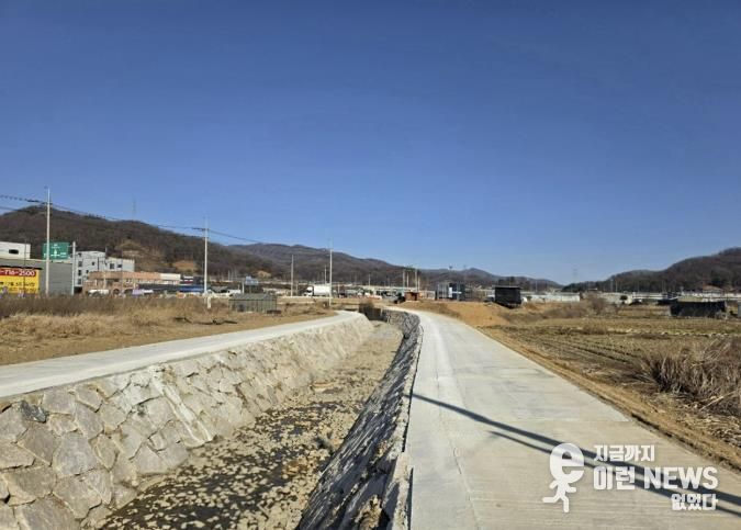 광주시, 곤지암읍 하열미천 개수 사업 완료…상습 수해 우려 해소