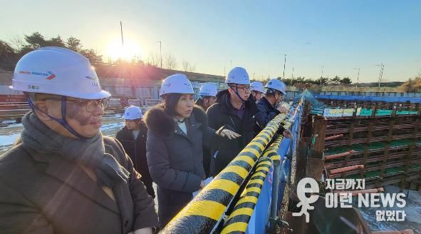 오산시, 환경사업소 주요 역점사업 현장 점검 실시