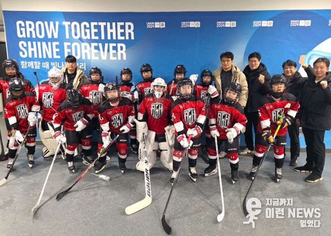 지난 9일 광주선수단 결단식 단체 및 선수대표 선서자 기념사진