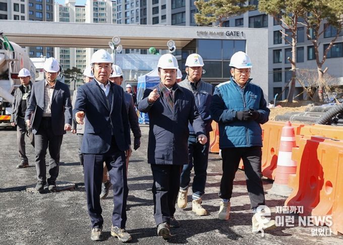 의왕시, 2026년 해빙기 건축공사장 안전점검 실시