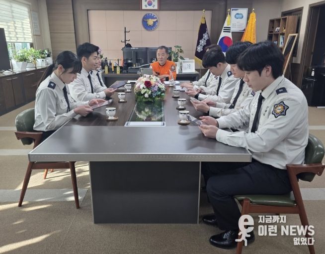 파주소방서, ‘종이 사용 줄이기’로 저탄소·스마트 행정 전환