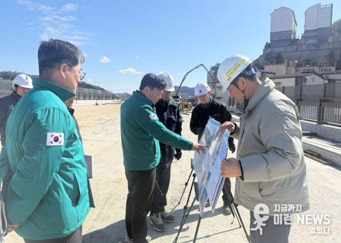 광주시, 해빙기 맞아 주요 사업 현장 안전점검 실시