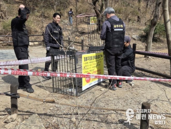 고양시, 북한산 내 유기동물 ‘동물친화적 집중구조’실시