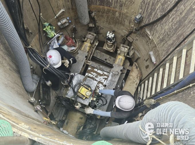 대자 1, 2 하수관로 정비사업 공사