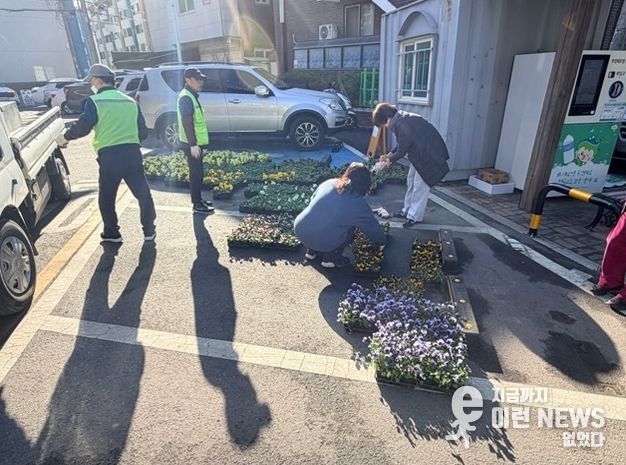 평택시 송북동, 봄 내음 가득한 따뜻한 도심지 조성