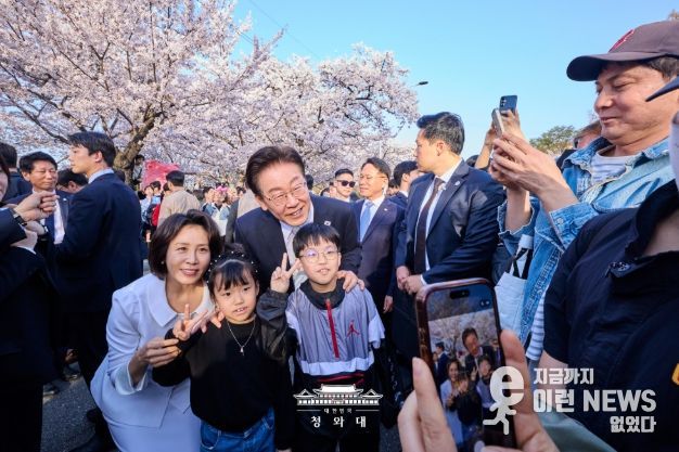 여의도 산책(청와대)